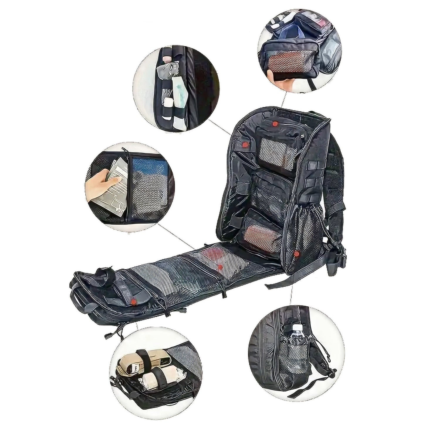 Survival Kit Medical Tactical Backpack - Krigerheim
