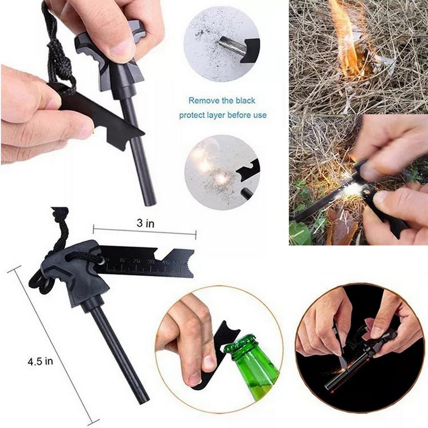 Survival Kit Medical Tactical Backpack