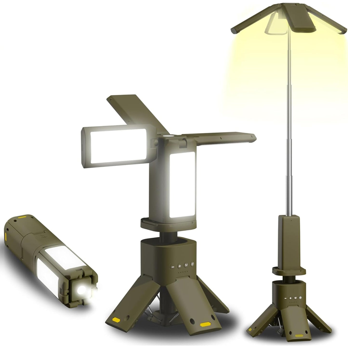 Telescopic Camping Lantern 14000mAh Rechargeable - Krigerheim