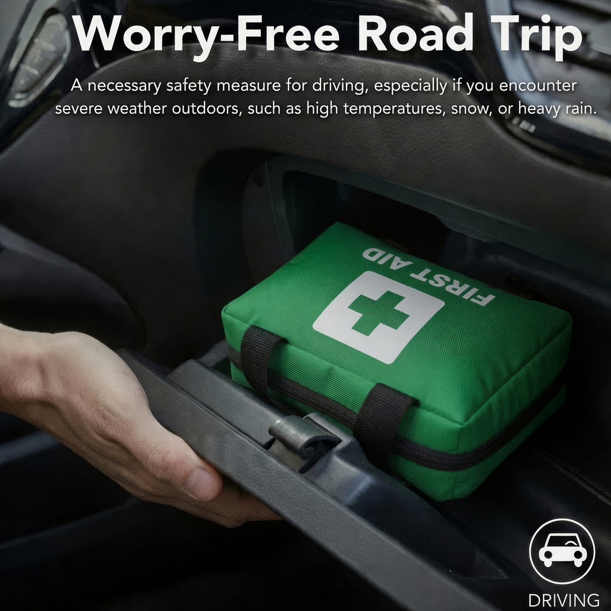First Aid Kit for Home Car Camping & Travel | 160+ Piece