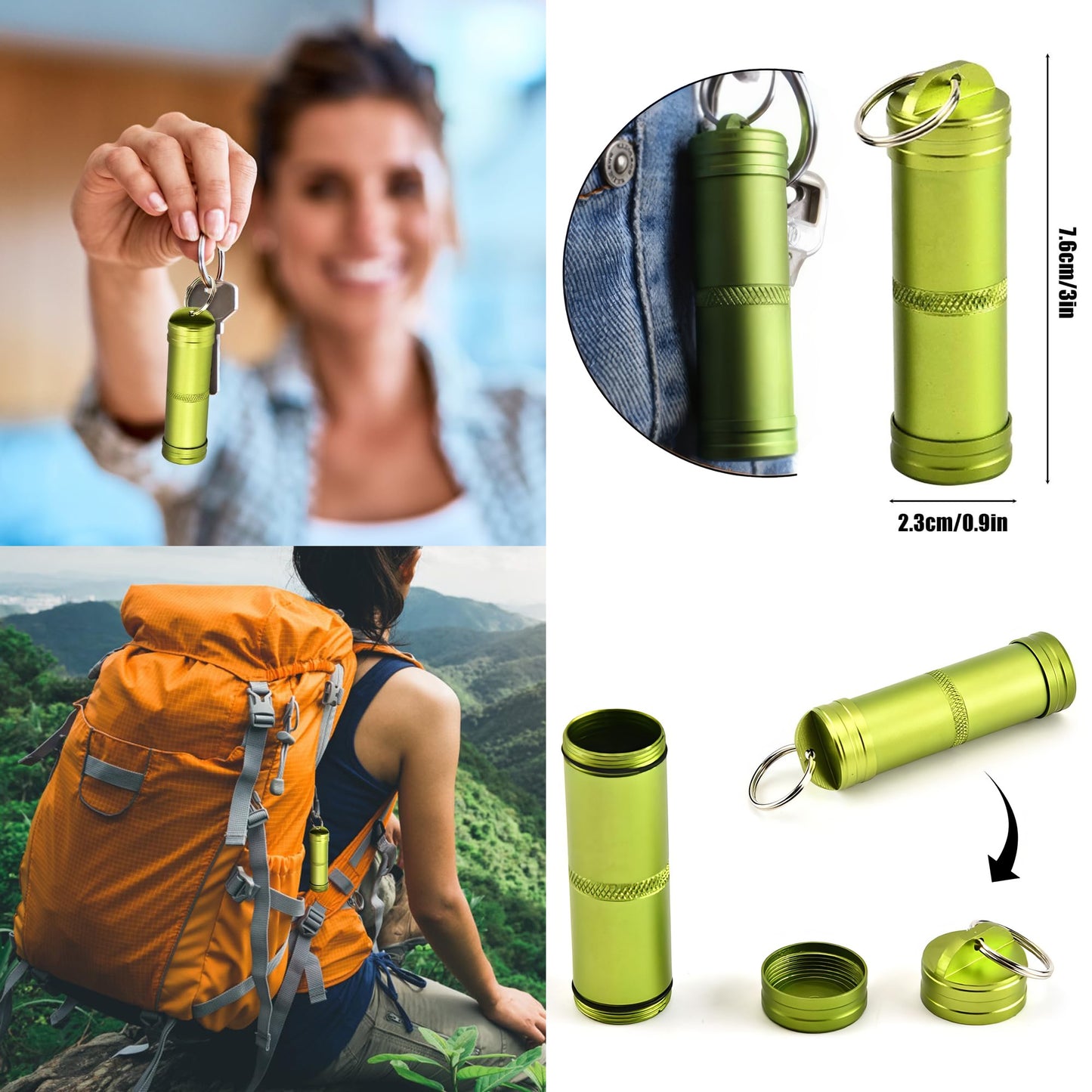 76-Piece Survival & First Aid Kit with MOLLE Pouch for Camping & Emergencies