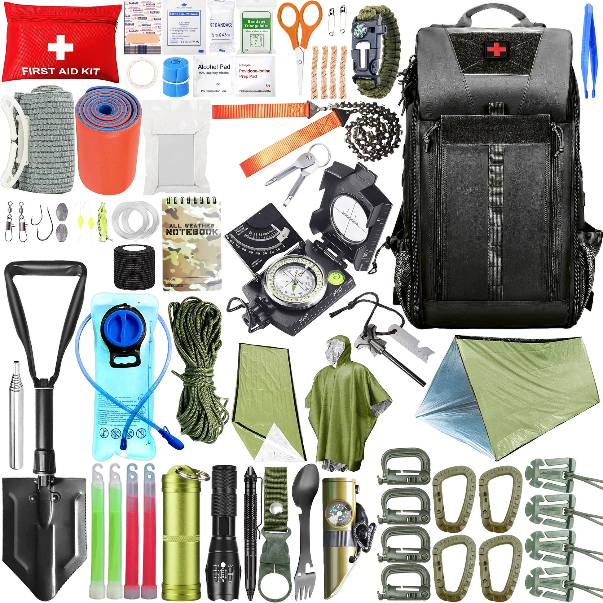 Survival Kit Medical Tactical Backpack - Krigerheim