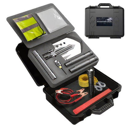 Car Breakdown Emergency Kit | Jump Leads & Tow Rope