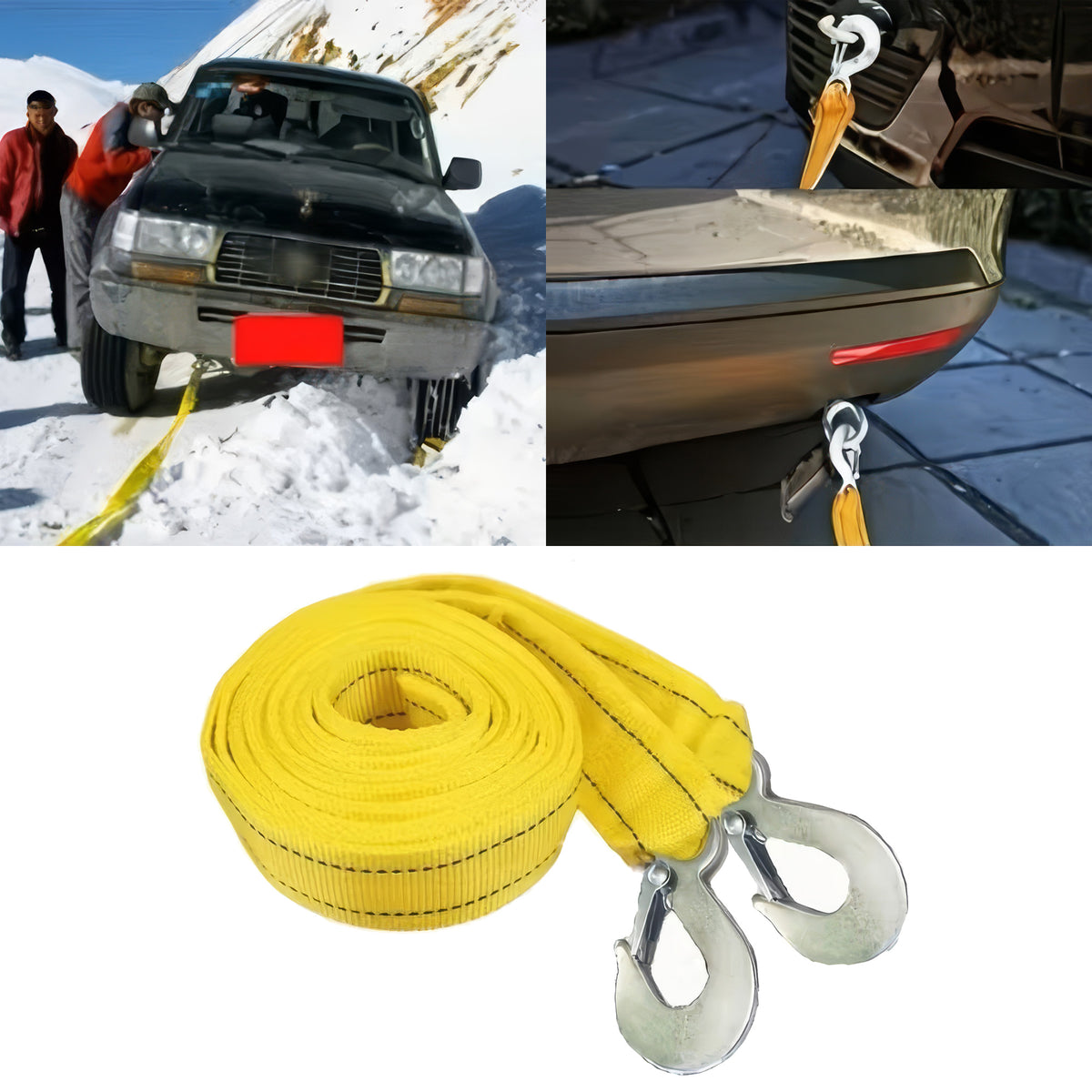 Car Breakdown Emergency Kit | Jump Leads & Tow Rope