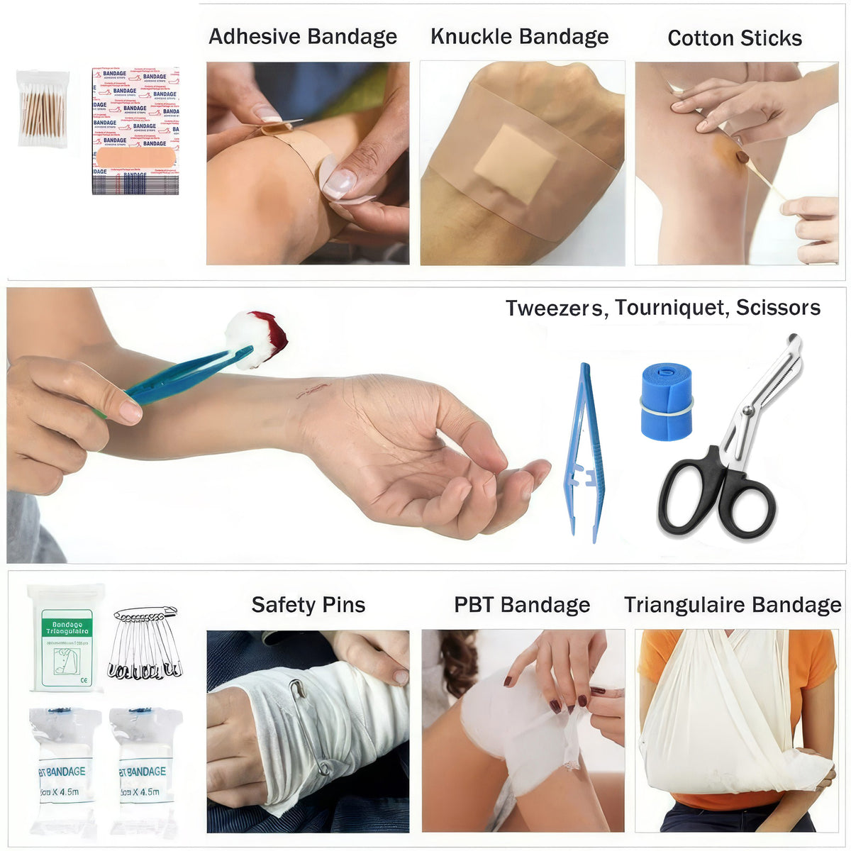 First Aid Kit for Home Car Camping & Travel | 160+ Piece